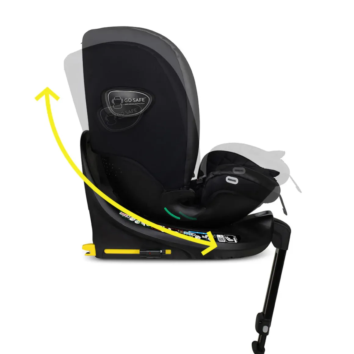 All in All Extra i-Size 360 Car Seat Silhouette