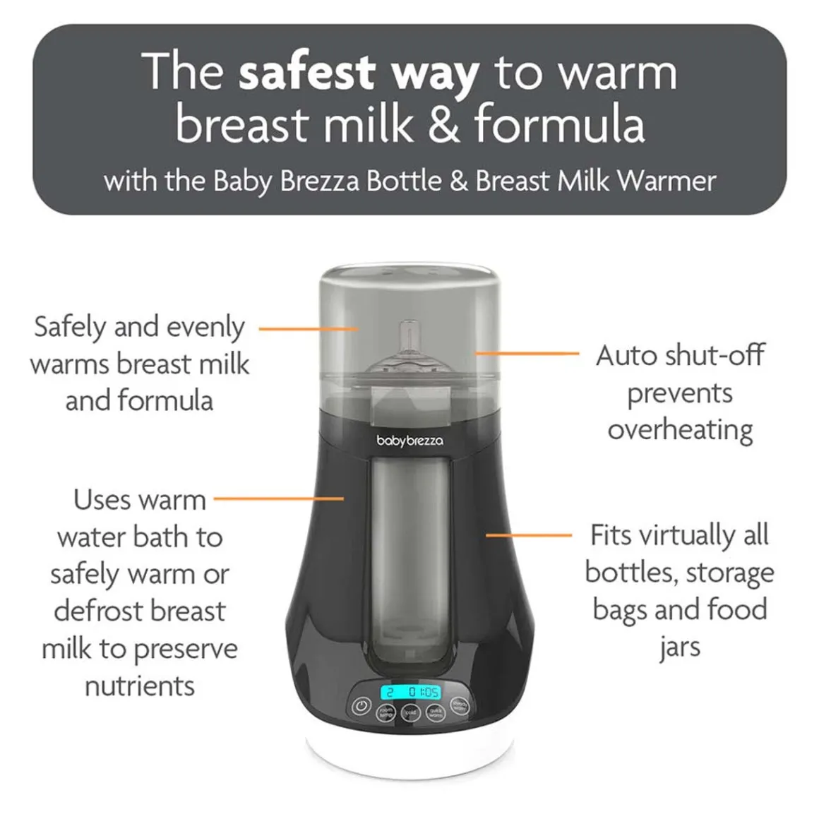 Baby Brezza Bottle + Breastmilk Warmer