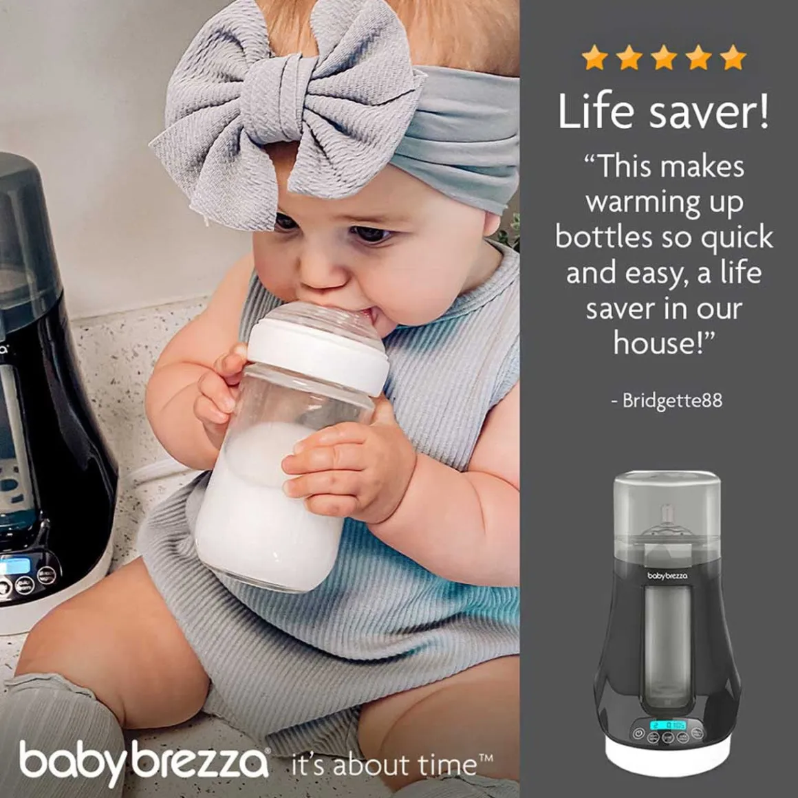 Baby Brezza Bottle + Breastmilk Warmer