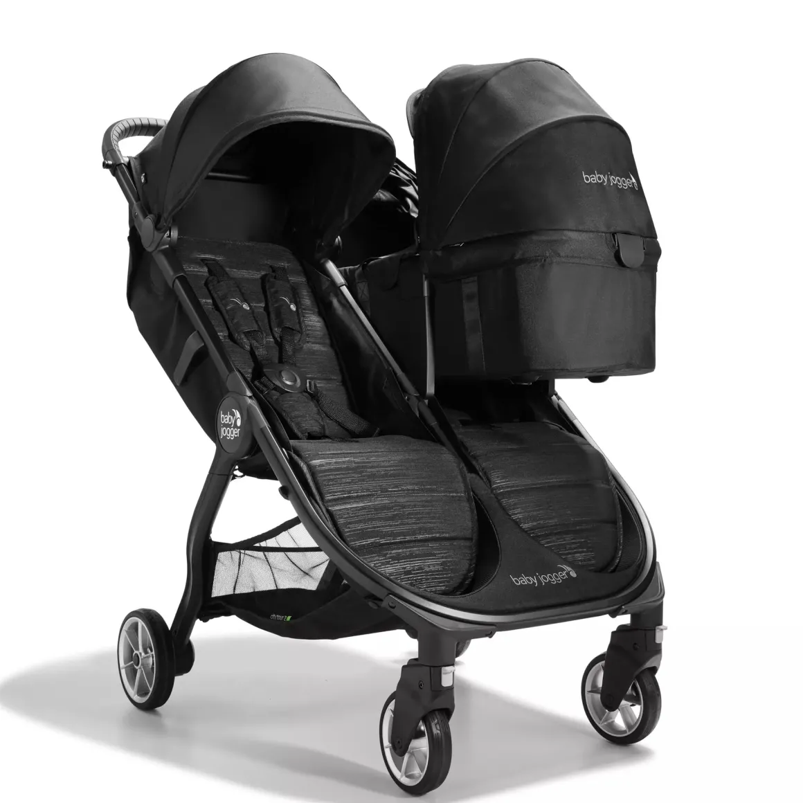 Baby Jogger-city tour™ 2 double carrycot - Pitch Black