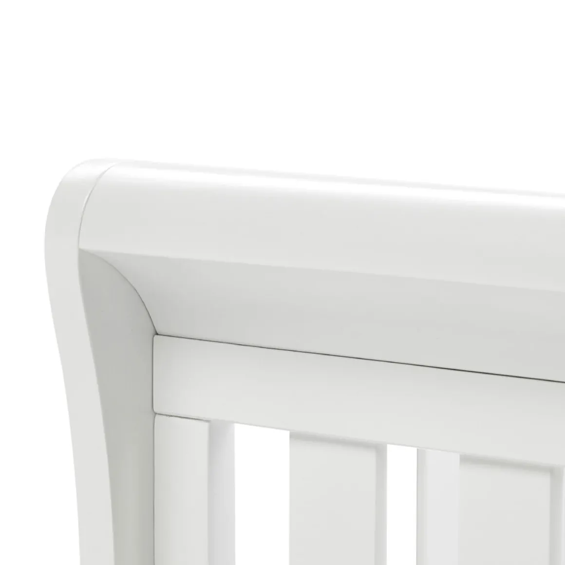 Babymore Eva Sleigh Cot Bed Dropside with Drawer