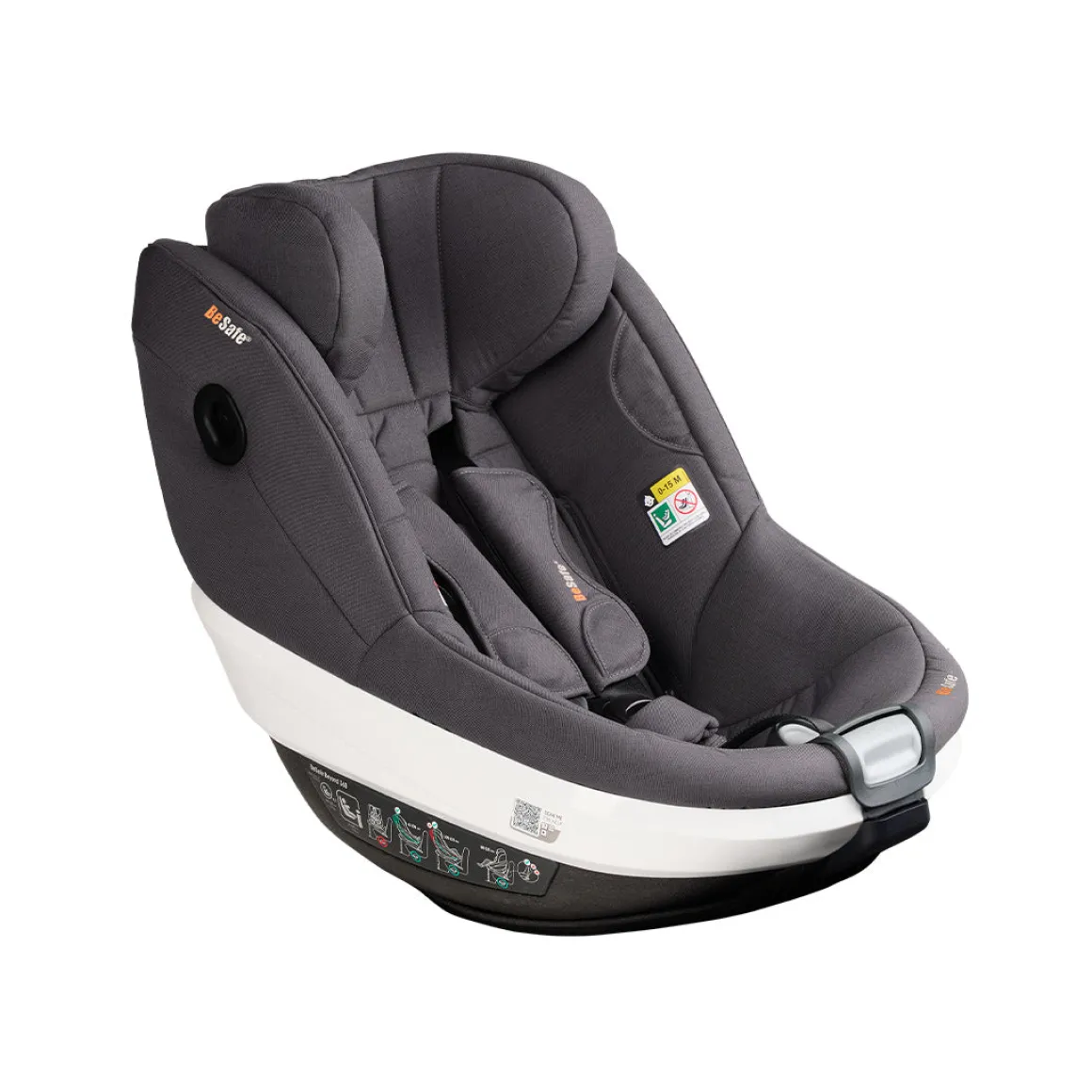 BeSafe Beyond 360 Car Seat - Dark Grey Melange