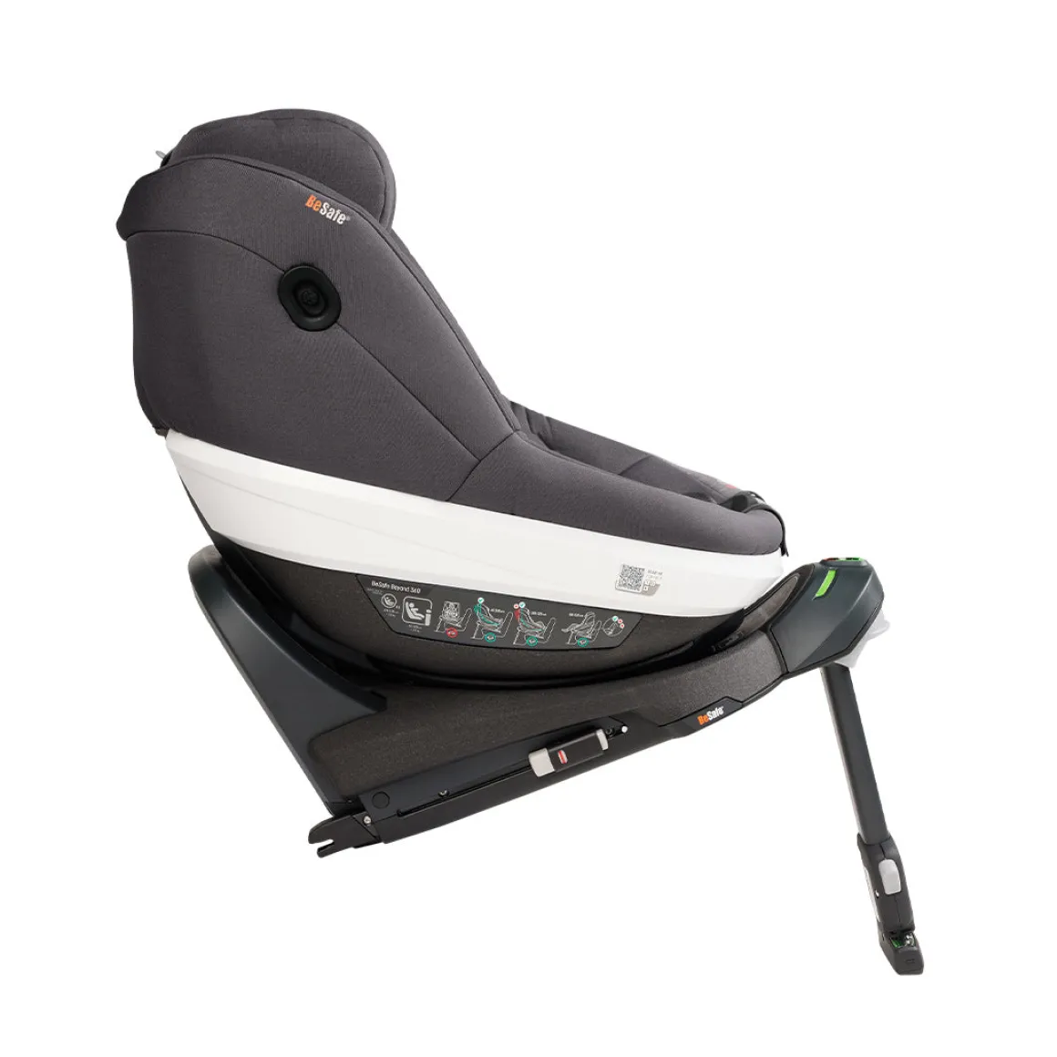 BeSafe Beyond 360 Car Seat - Dark Grey Melange