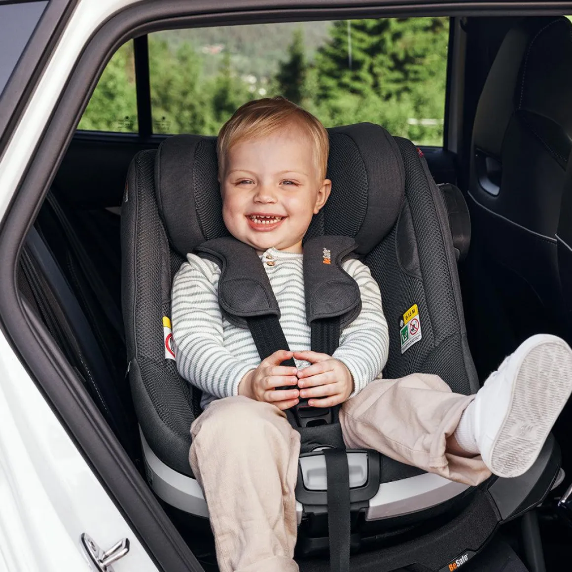 BeSafe Beyond 360 Car Seat - Sea Green Melange