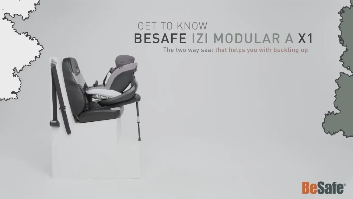 BeSafe iZi Modular A X1 i-Size Car Seat - Peak Mesh