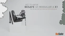 BeSafe iZi Modular A X1 i-Size Car Seat - Metallic Melange