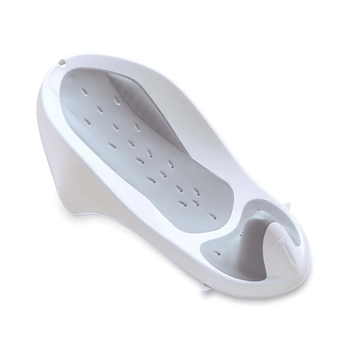 Cheeky Rascals - Soft Touch Baby Bath Support - White/Grey