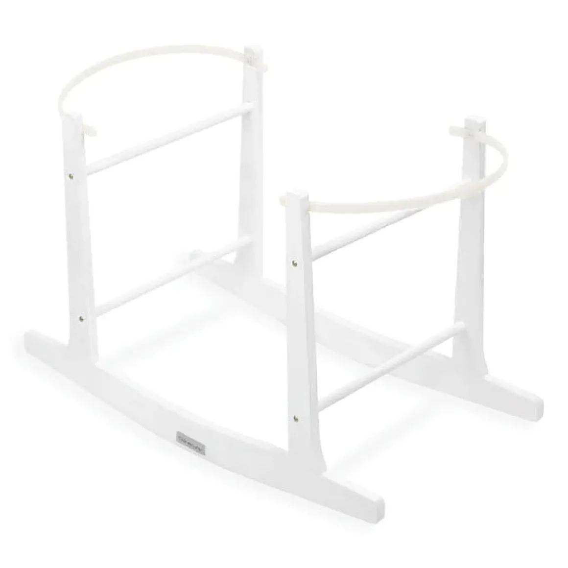 Clair De Lune - Standard Rocking Moses Basket Stand - White
