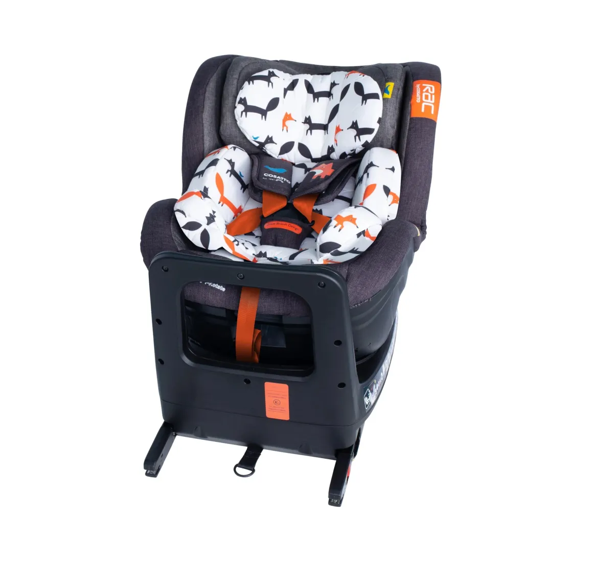 Come and Go i-rotate i-size Car seat Mister Fox