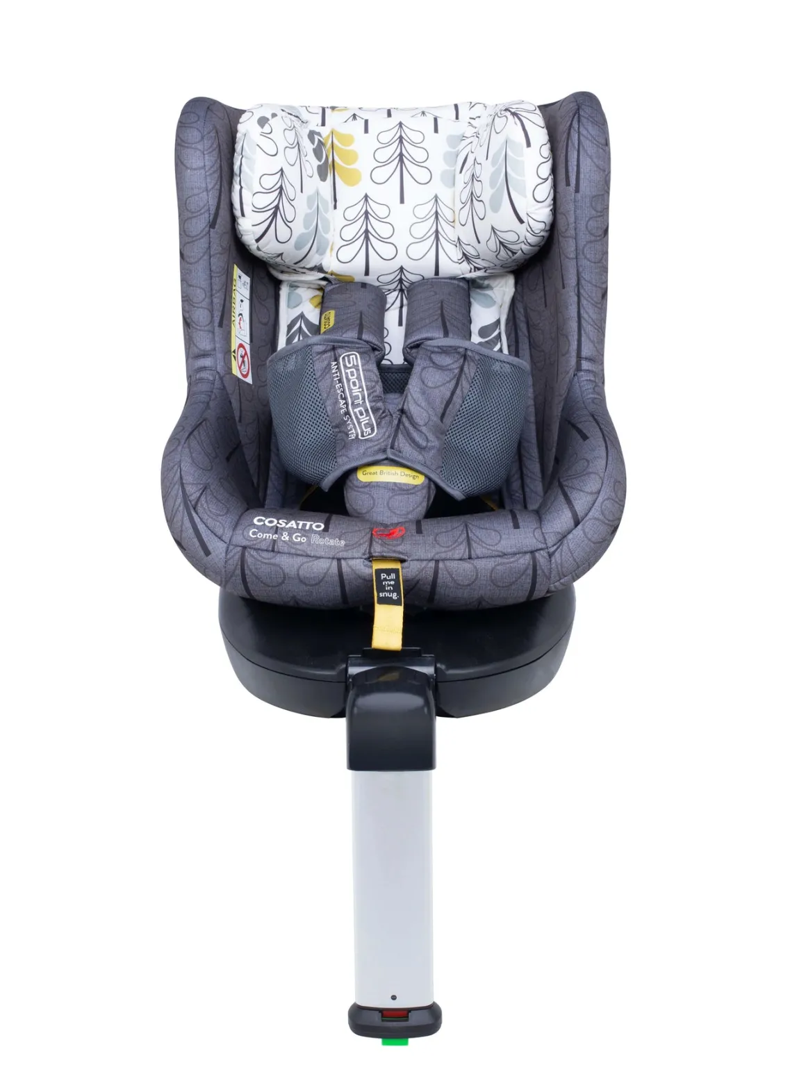 Come and Go Rotate Car Seat Fika Forest