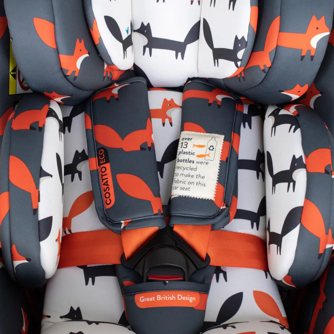 Cosatto All in All 360 Rotate i-Size Car Seat Charcoal Mister Fox