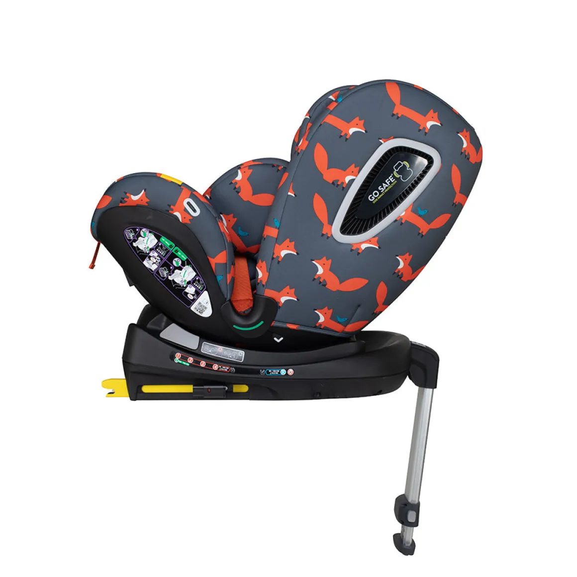 Cosatto All in All 360 Rotate i-Size Car Seat Charcoal Mister Fox