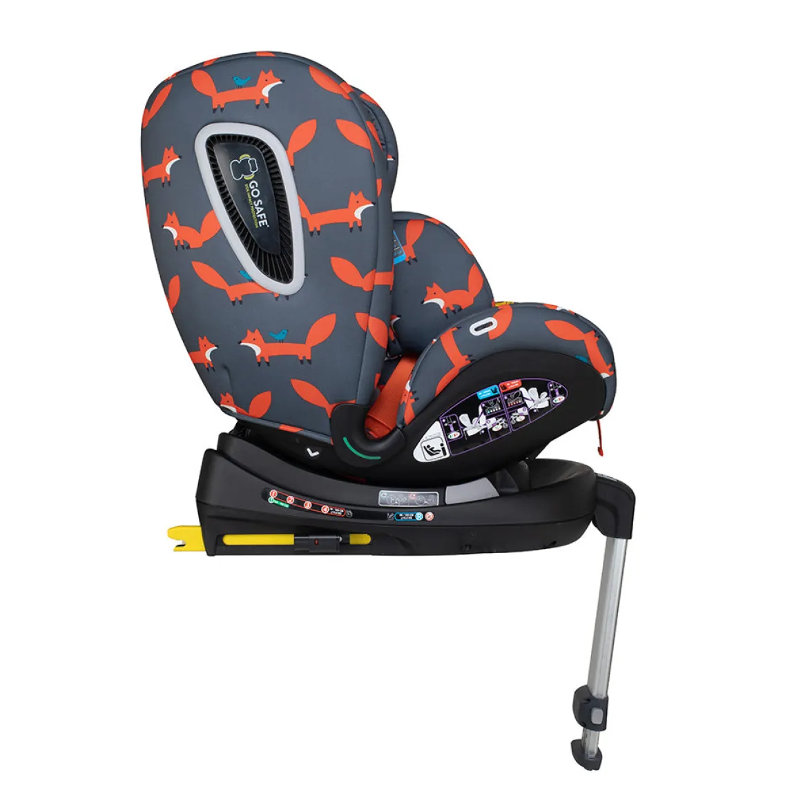 Cosatto All in All 360 Rotate i-Size Car Seat Charcoal Mister Fox