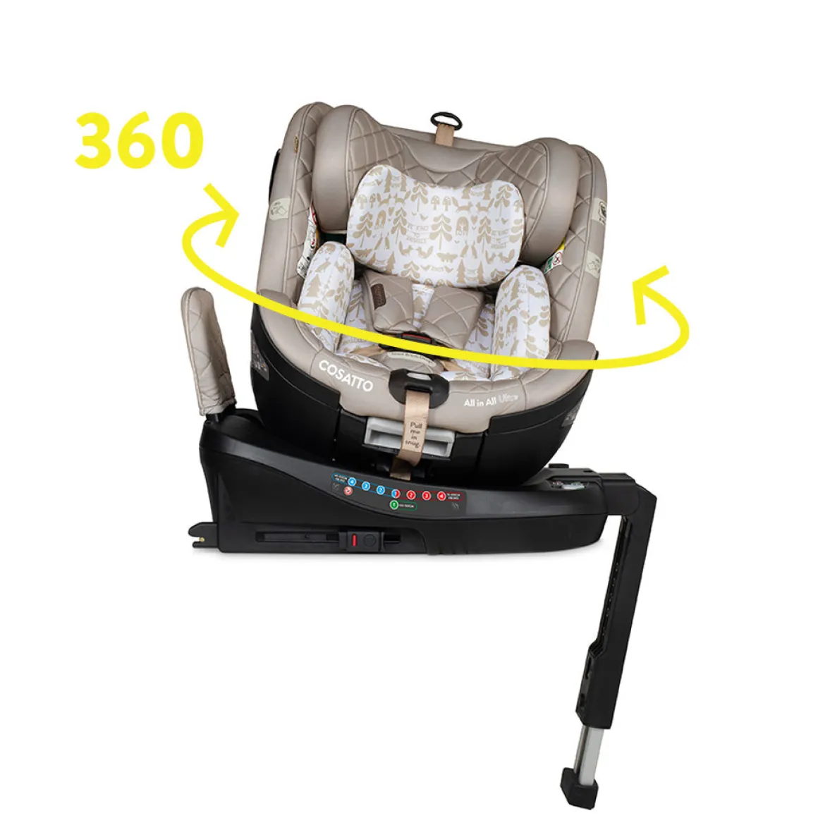 Cosatto All in All Ultra 360 Rotate i-Size Whisper