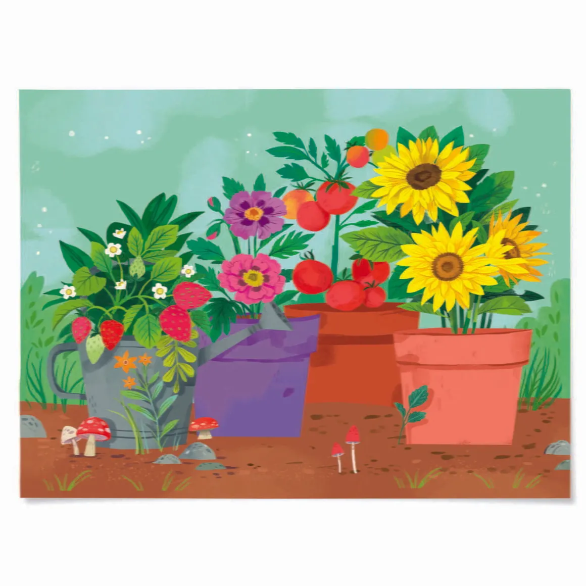 Crocodile Creek - Colouring Stickers - Backyard Friends