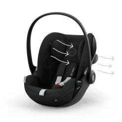 CYBEX 0-4 Years Car Seat Bundle - Moon Black