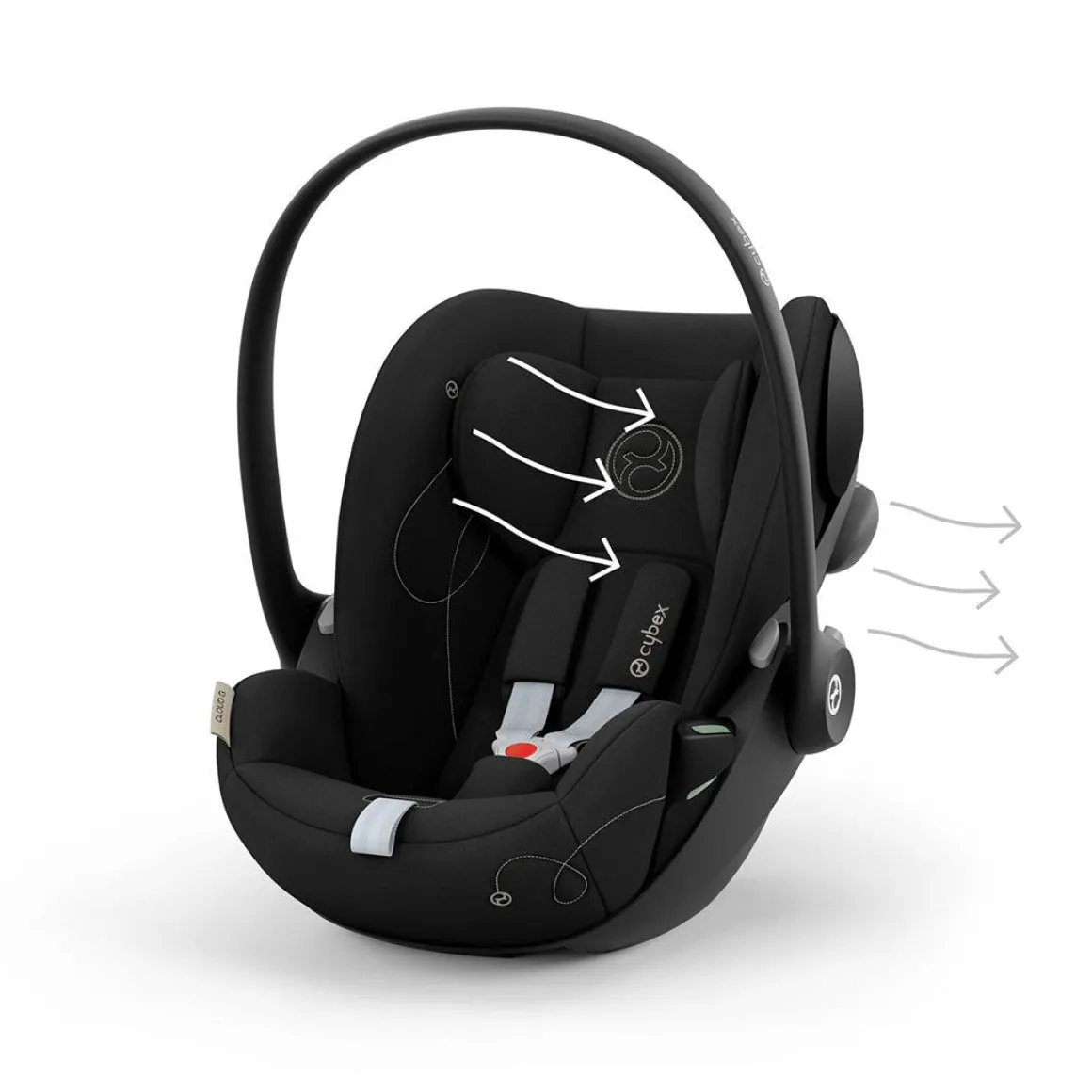 CYBEX 0-4 Years Car Seat Bundle - Moon Black