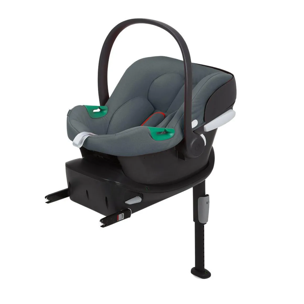 CYBEX Aton B2 i-Size Car Seat + Base One - Steel Grey