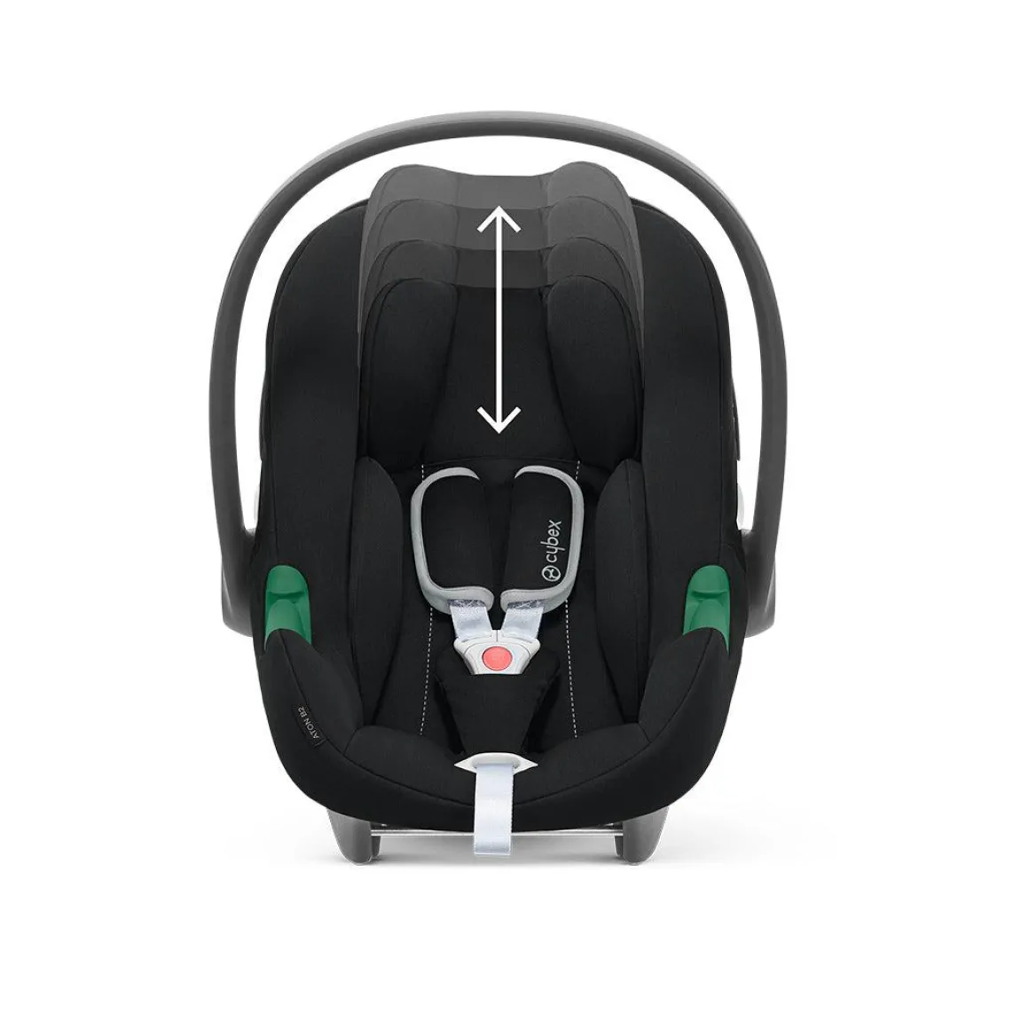 CYBEX Aton B2 i-Size Car Seat + Base One - Volcano Black