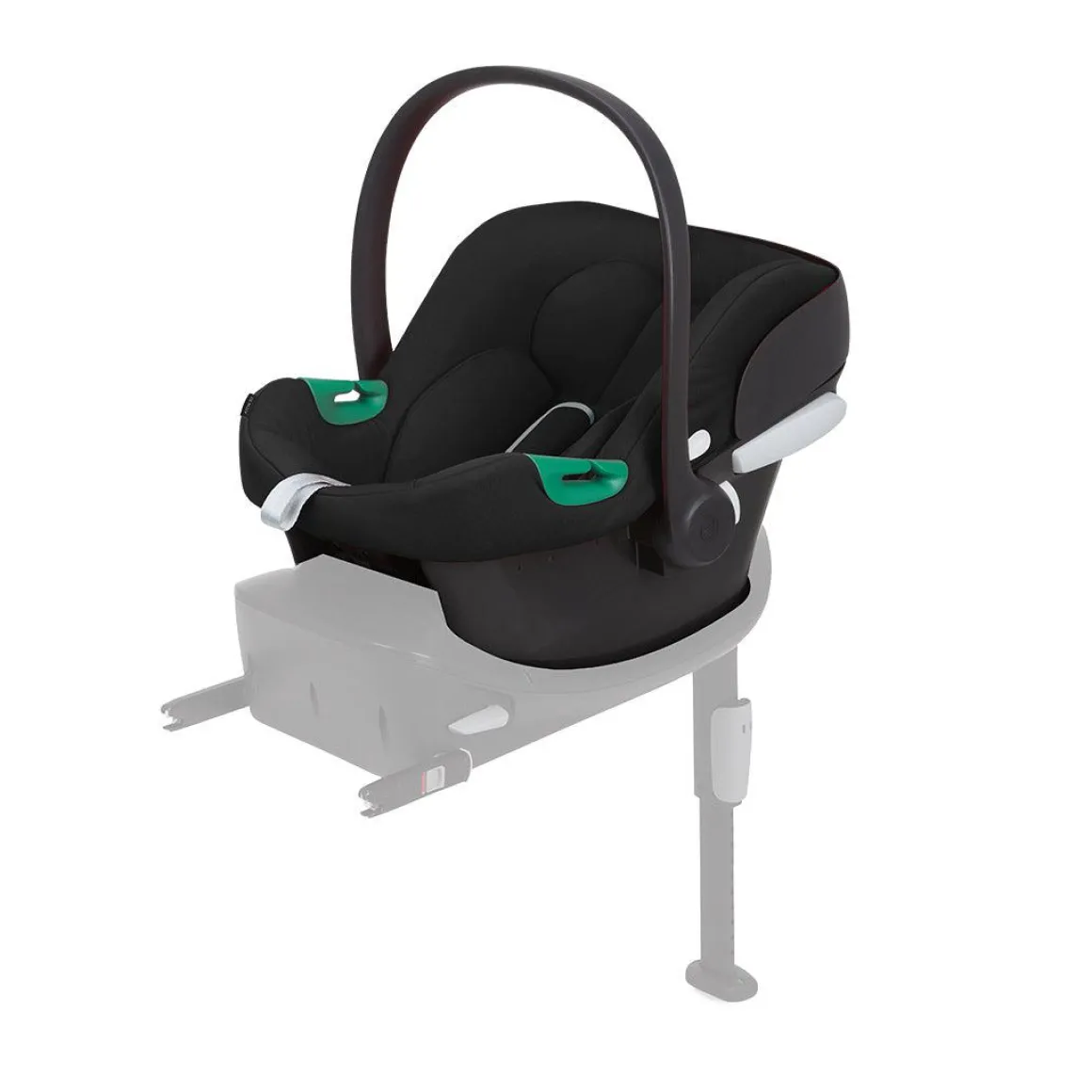 CYBEX Aton B2 i-Size Car Seat + Base One - Volcano Black
