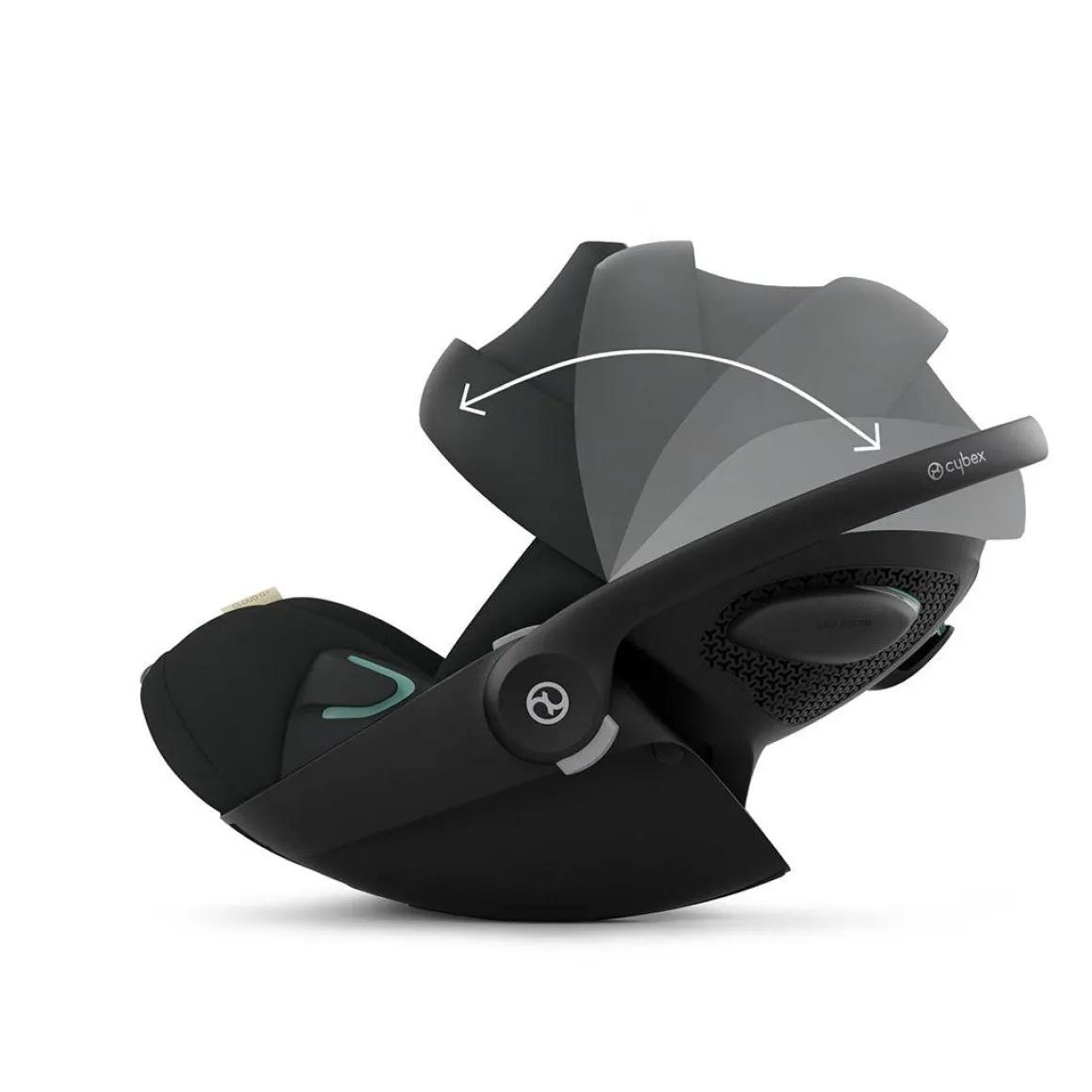CYBEX Cloud G i-Size Plus Rotating Baby Car Seat - Moon Black