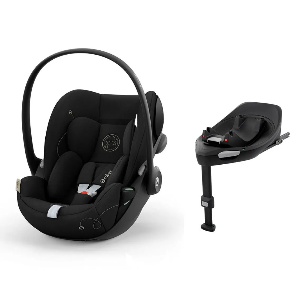 CYBEX Cloud G i-Size Rotating Baby Car Seat - Moon Black
