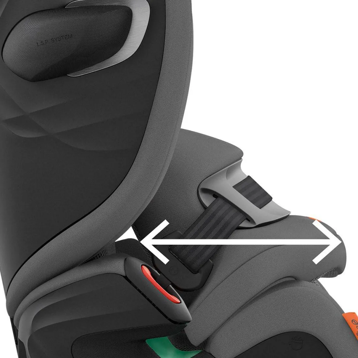 CYBEX Pallas G i-Size Plus Car Seat - Lava Grey