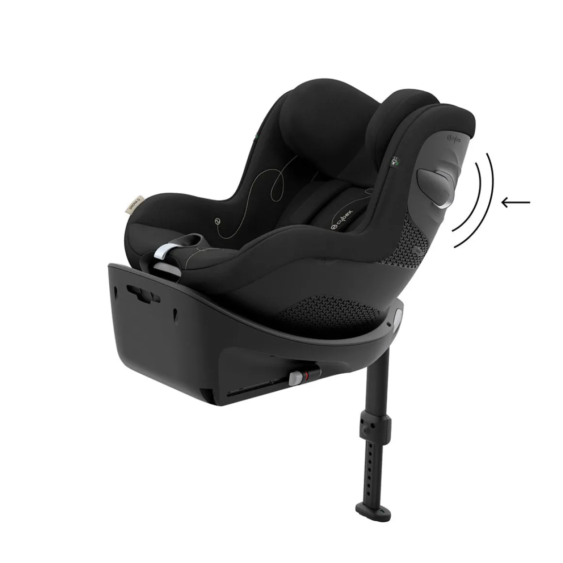 CYBEX Sirona G i-Size Car Seat - Moon Black