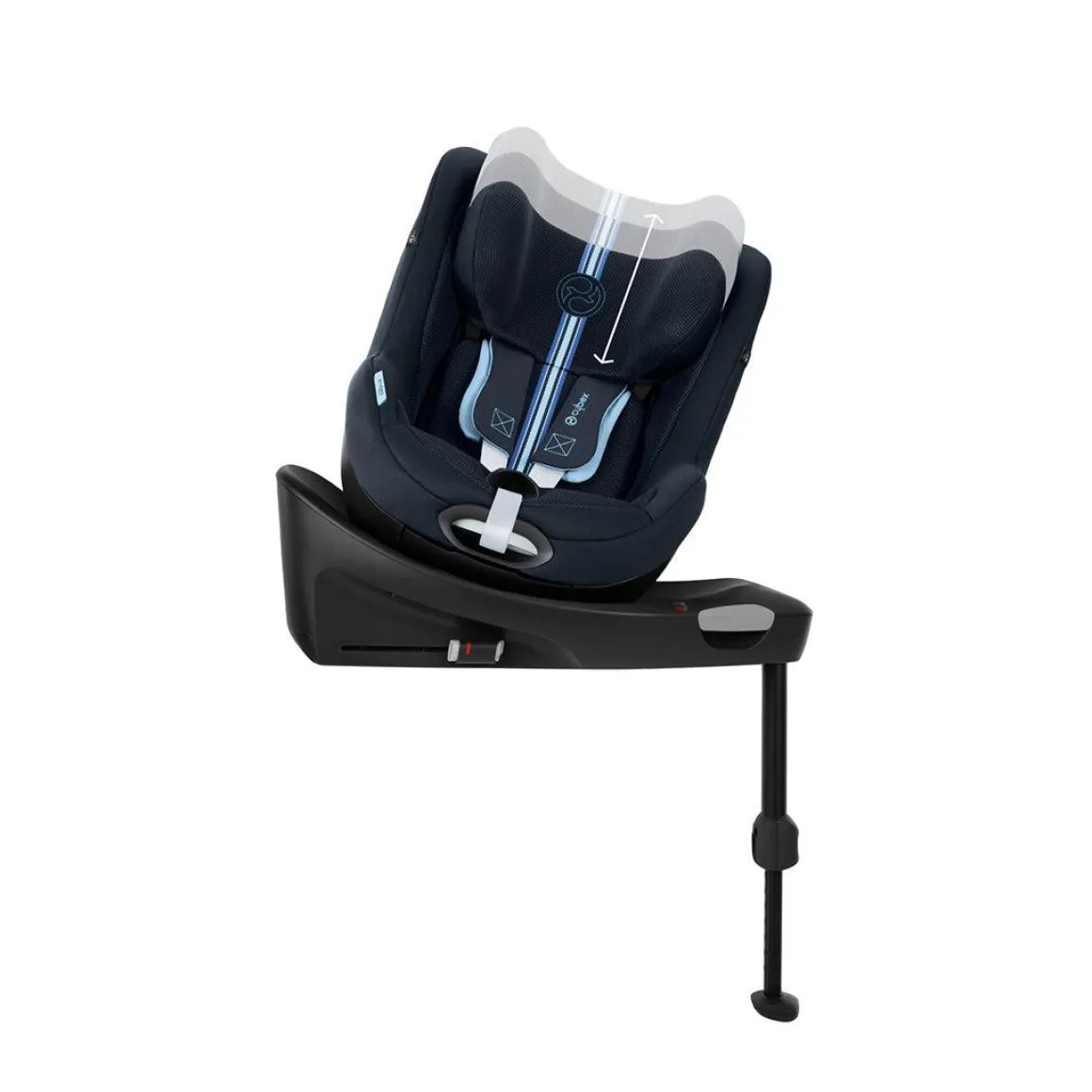 CYBEX Sirona Gi i-Size 360 Plus Rotating ISOFIX Toddler Car Seat - Ocean Blue