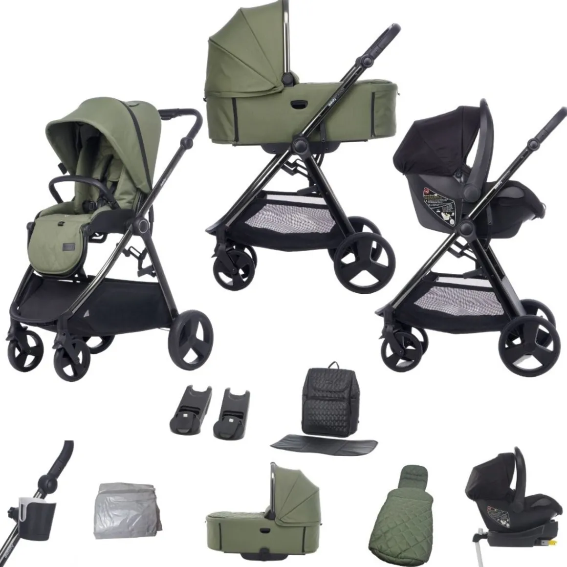Didofy - Stargazer Travel System - 11 piece Bundle - Green