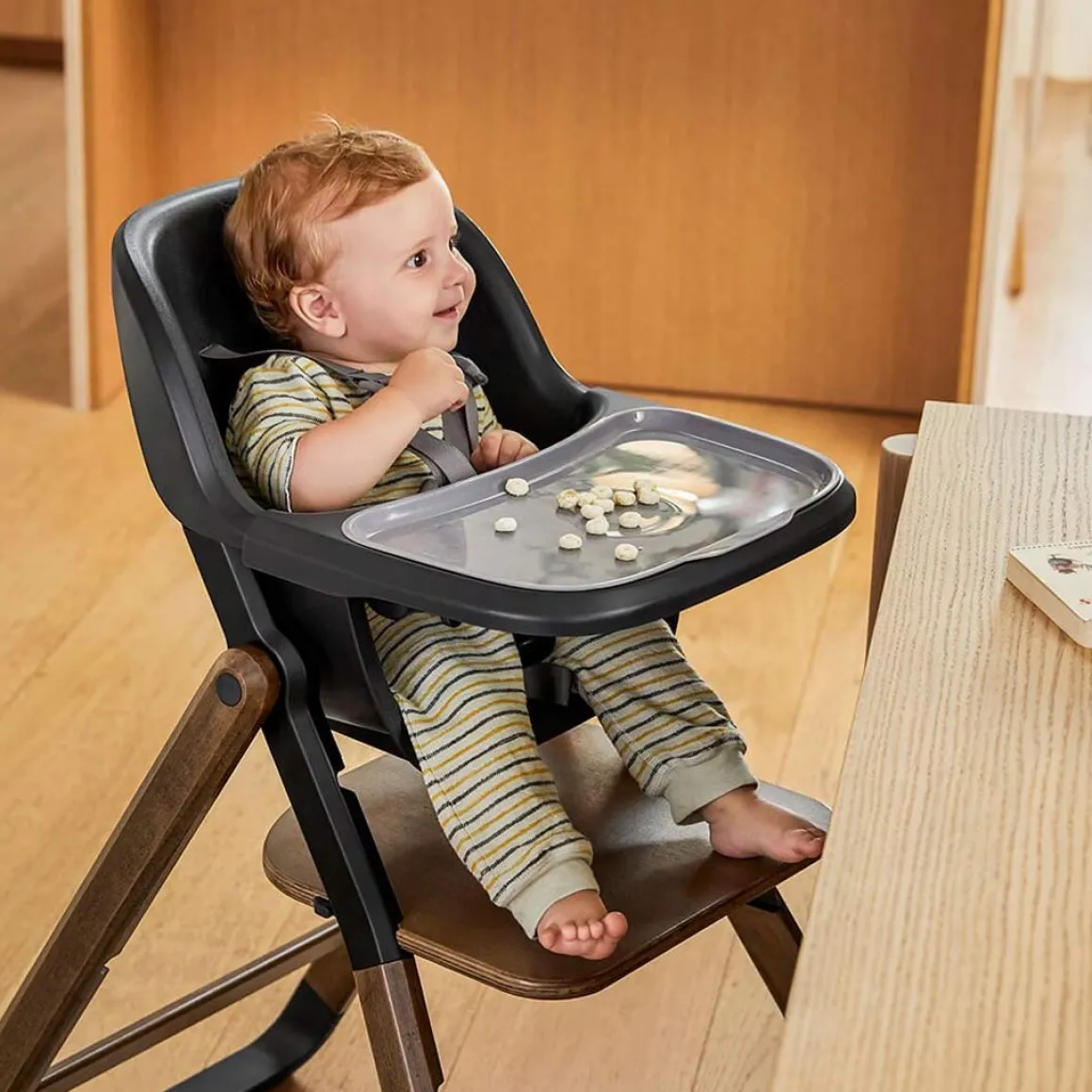 Ergobaby Evolve 2-in-1 Highchair - Dark Wood