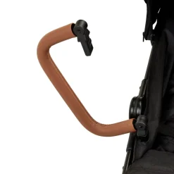 Ex Display - Ickle Bubba Venus MAX Double Stroller - Black / Tan