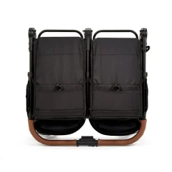 Ex Display - Ickle Bubba Venus MAX Double Stroller - Black / Tan