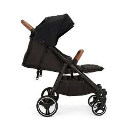 Ex Display - Ickle Bubba Venus MAX Double Stroller - Black / Tan