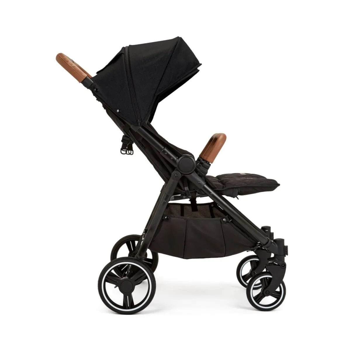 Ex Display - Ickle Bubba Venus MAX Double Stroller - Black / Tan