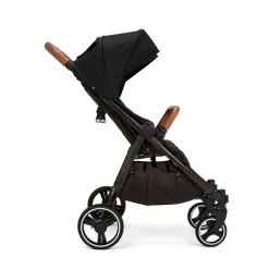 Ex Display - Ickle Bubba Venus MAX Double Stroller - Black / Tan