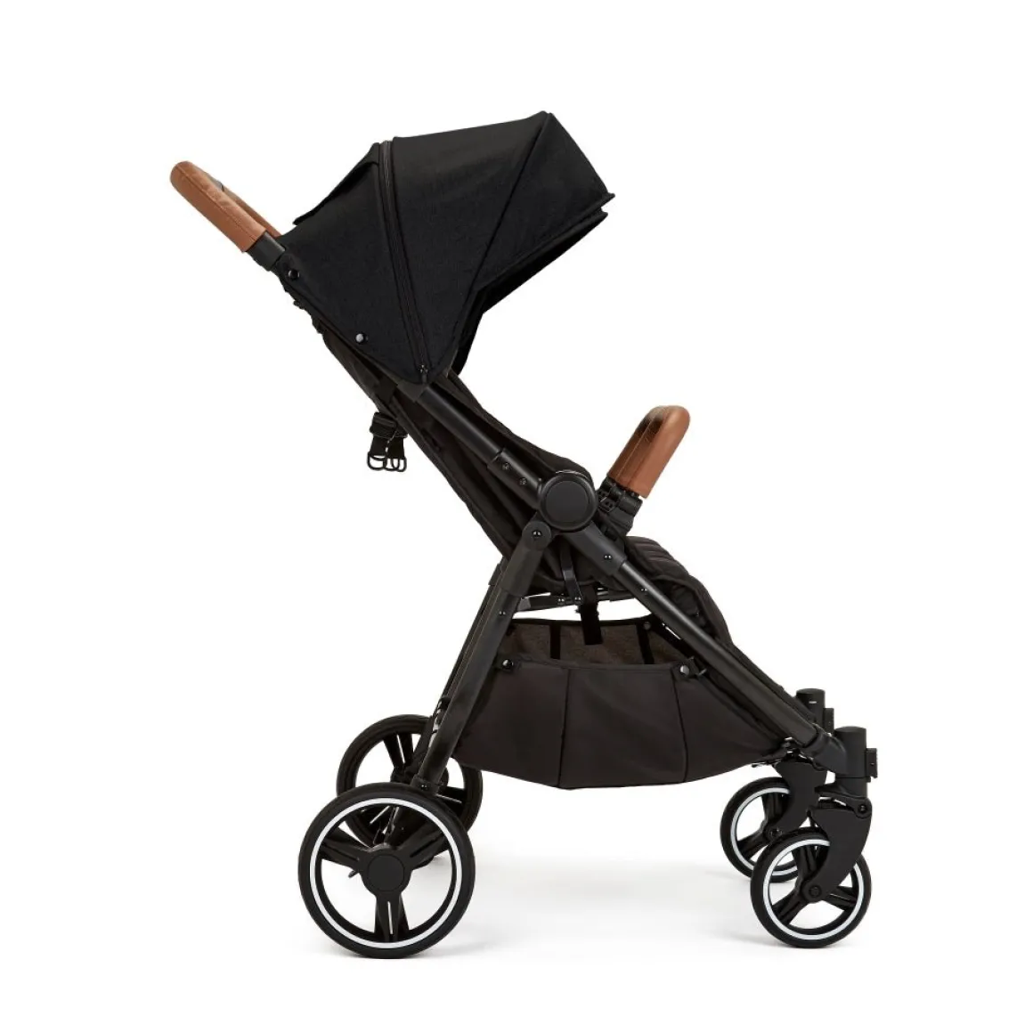 Ex Display - Ickle Bubba Venus MAX Double Stroller - Black / Tan