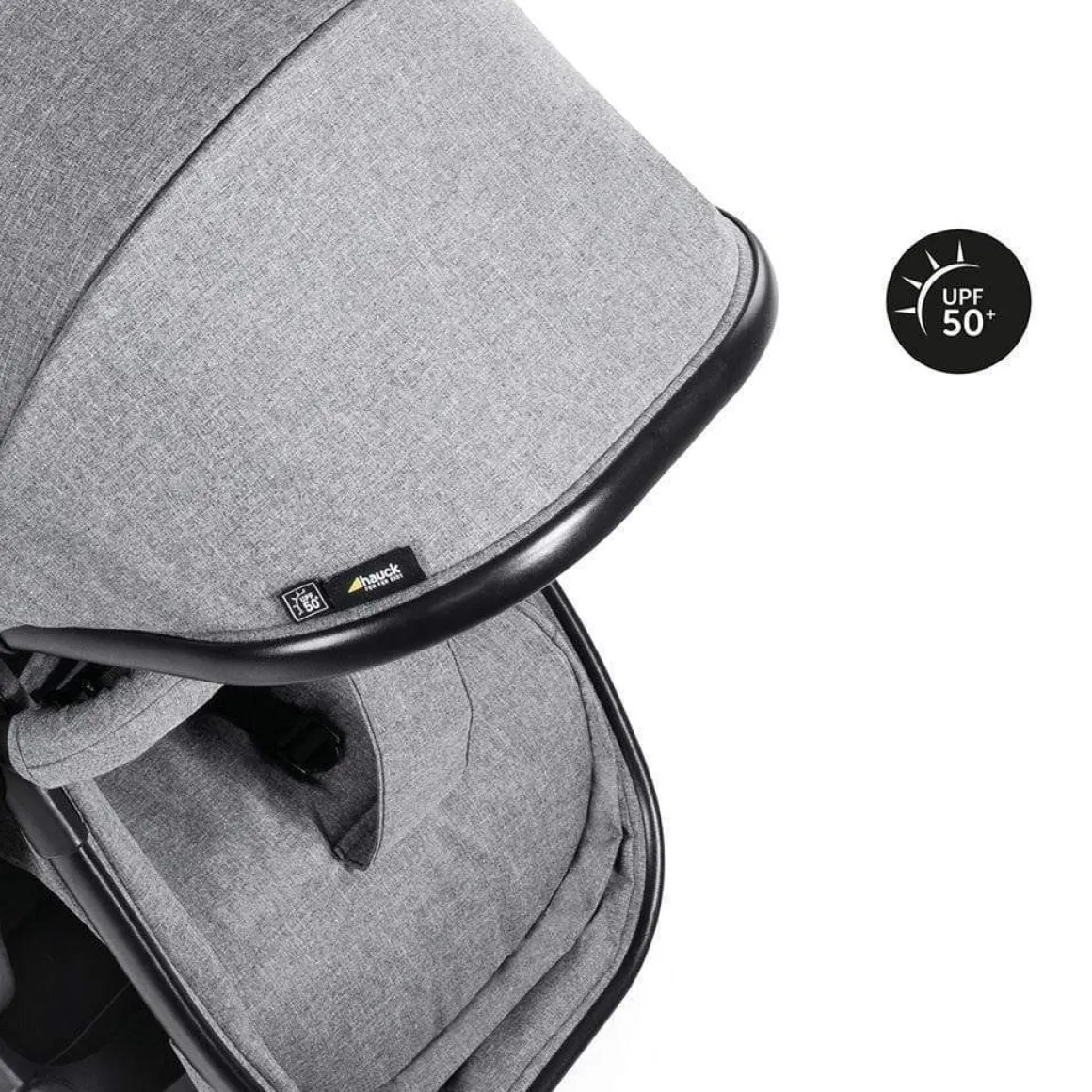 Hauck Atlantic Twin Pushchair - Grey