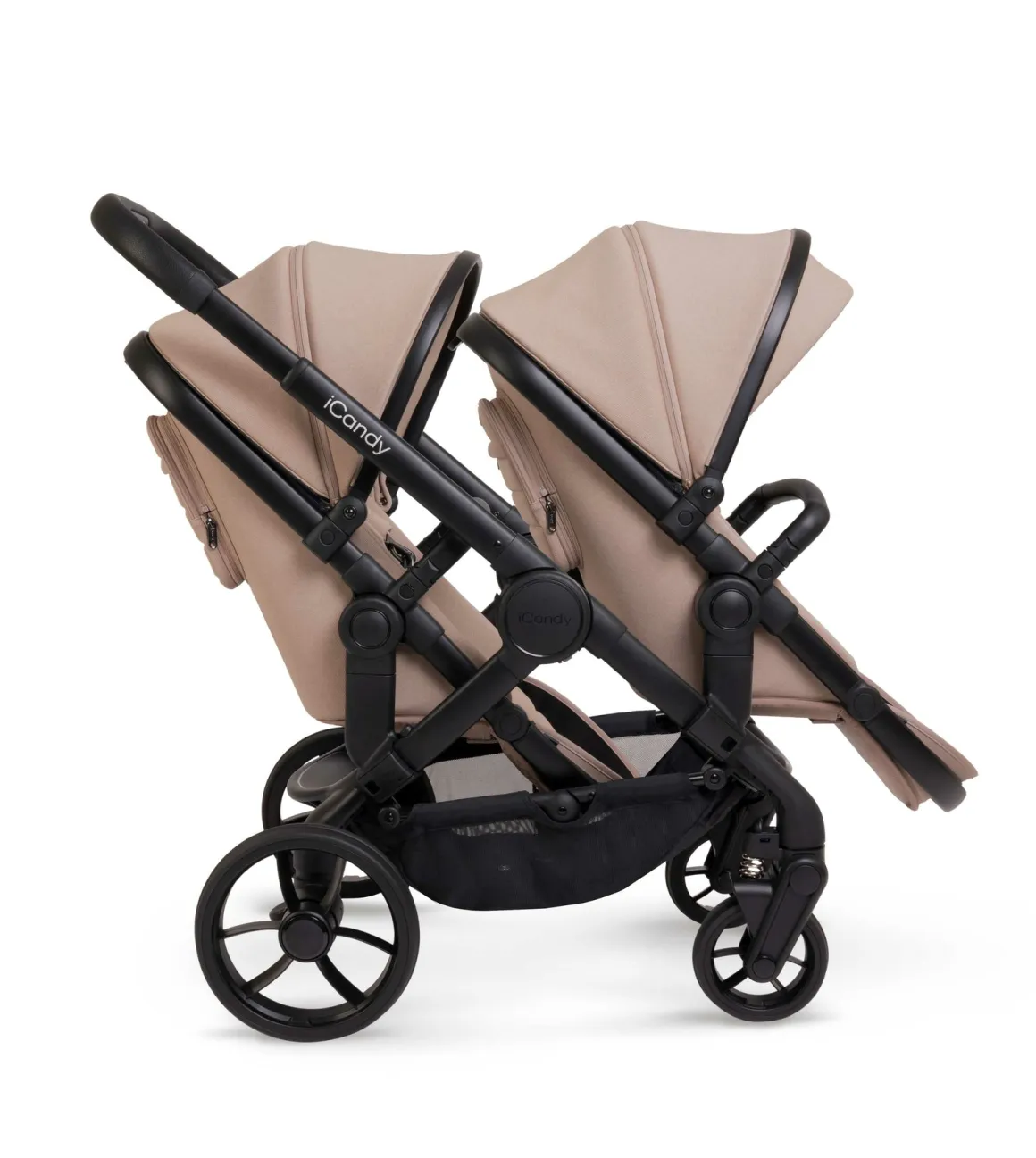 iCandy Peach 7 Pushchair & Carrycot - Twin Bundle - Cookie