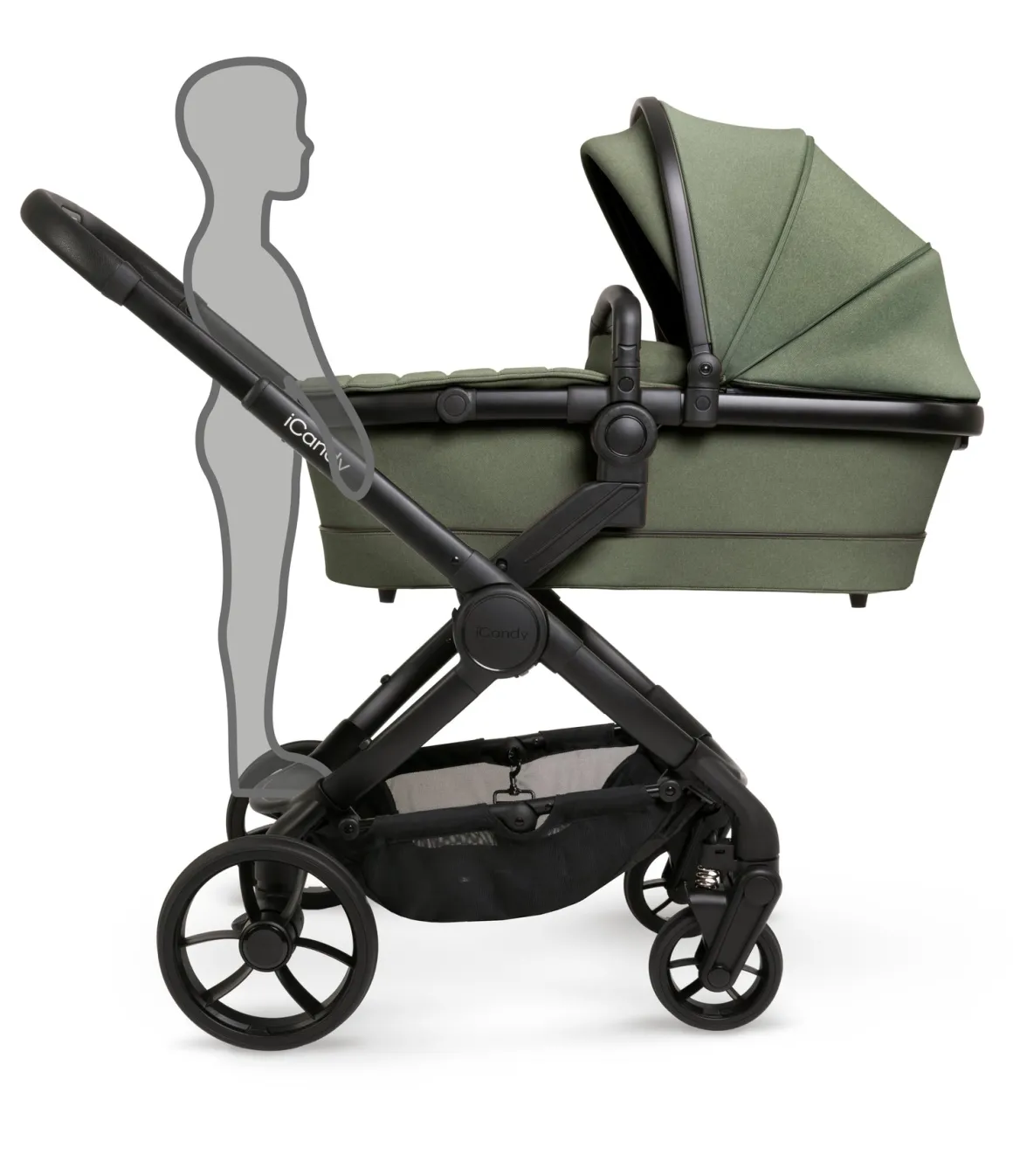 iCandy Peach 7 Pushchair & Carrycot Complete Bundle - Ivy