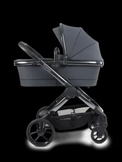 iCandy Peach 7 Pushchair & Carrycot Complete Bundle - Dark Grey