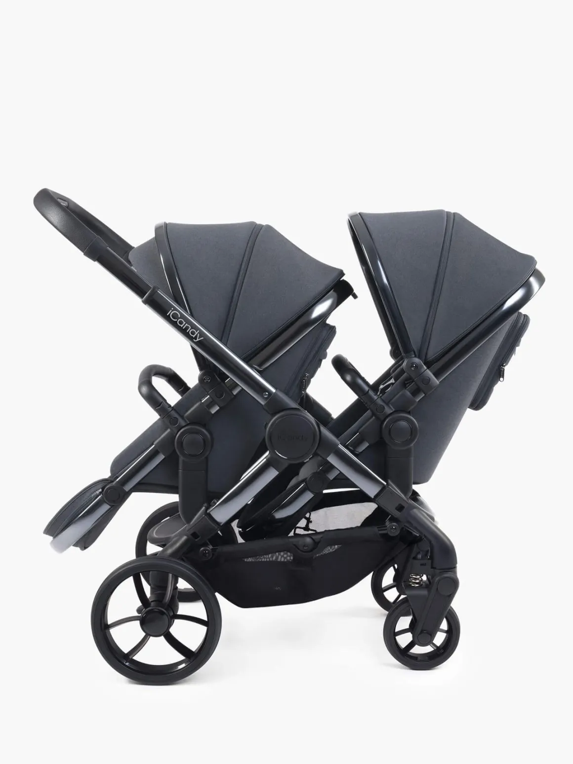 iCandy Peach 7 Pushchair & Carrycot - Twin Bundle - Truffle