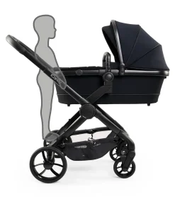 iCandy Peach 7 Pushchair & Carrycot Complete Bundle - Black
