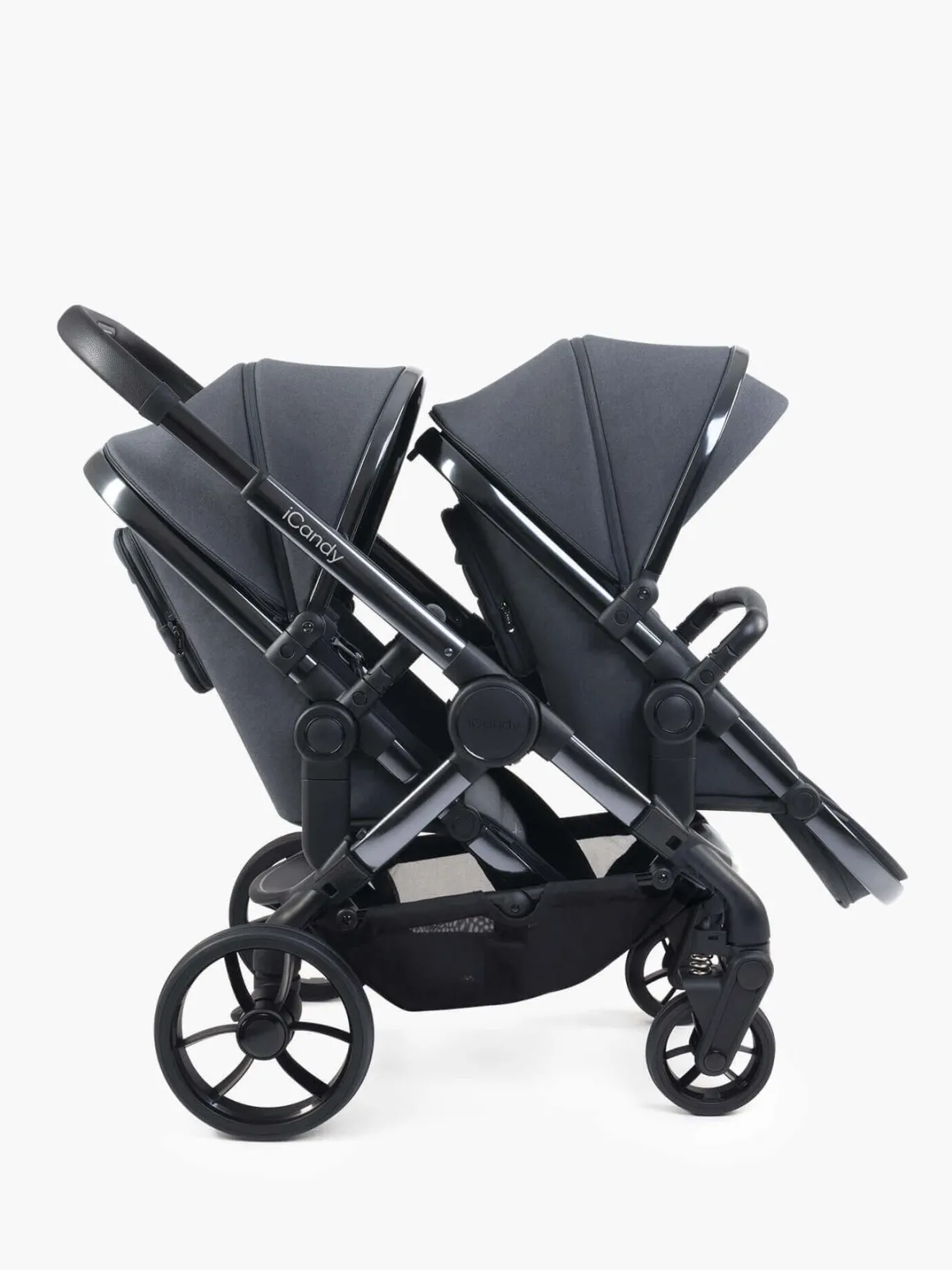 iCandy Peach 7 Pushchair & Carrycot - Twin Bundle - Truffle