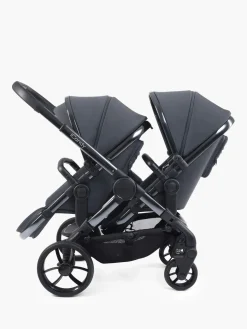 iCandy Peach 7 Pushchair & Carrycot - Double Bundle - Dark Grey