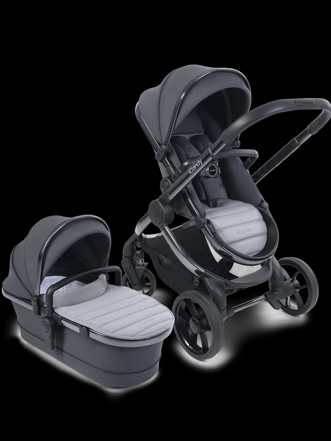 iCandy Peach 7 Pushchair & Carrycot - Double Bundle - Truffle