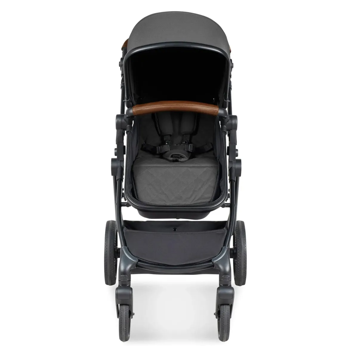 Ickle Bubba - Cosmo 2 in 1 Pushchair Set - Black/Tan