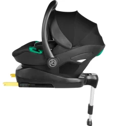 Ickle Bubba - Cosmo All in One i-Size Travel System with ISOFIX Base - Graphite/Tan