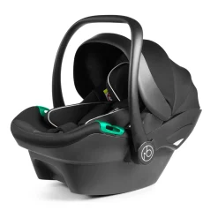 Ickle Bubba - Cosmo All in One i-Size Travel System with ISOFIX Base - Black/Tan