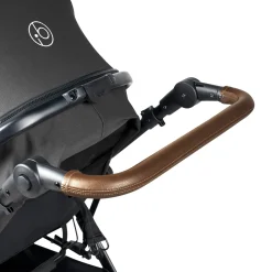 Ickle Bubba - Cosmo All in One i-Size Travel System with ISOFIX Base - Graphite/Tan